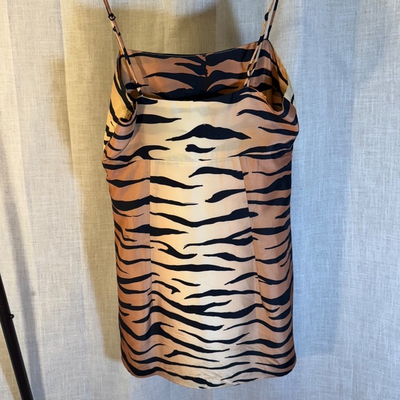 Réalisation Par Tiger Print Mini Slip Dress – Size S ✨ - Picture 6 of 10